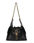 Caviar Quilted Small CHNL 25 Handbag Black