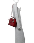 Patent Cannage Medium Lady D1OR Red