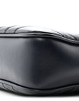 Calfskin Matelasse Monogram Lou Camera Bag Deep Marine
