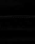 Grain De Poudre Matelasse Chevron Monogram Envelope Clutch Dark Beige