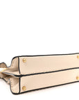 Cuoio Romano Selleria Chamois Medium Peekaboo I SEE U Satchel White