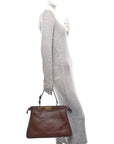 Vitello Large Soft Peekaboo Crosta Mogano