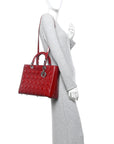 Patent Cannage Large Lady D1OR Red