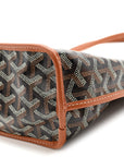 Goyardine Reversible Mini Anjou Black Gold