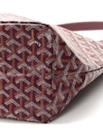 Goyardine Boheme Hobo Burgundy