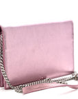 Metallic Calfskin Monogram Envelope Chain Wallet New Azalea