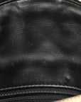 Caviar Quilted Filigree Waist Bag Black