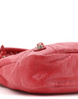 Agneau Giant 12 Rose Gold Hardware Town Rouge Coquelicot