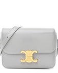 Shiny Calfskin Teen Triomphe Pearl Blue