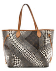 Monogram Kusama Waves Neverfull MM White