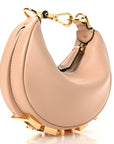Vitello Grace Matte Nano FNDIgraphy Hobo Charm Light Rose