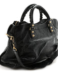 Agneau Giant 12 Gold Hardware City Black