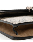 GG Supreme Monogram Super Mini Dionysus Shoulder Bag Taupe