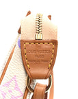 Monogram Multicolor Pochette Accessories White