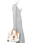 Monogram Multicolor Speedy 30 White