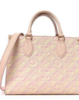 Empreinte Monogram Summer Stardust Onthego PM Pink