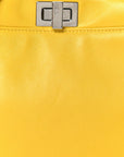 Nappa Mini Peekaboo Iconic Satchel Limone