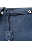 Cuoio Romano Selleria Denim Effect Medium By The Way Soft Boston Bag Blue
