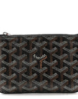 Goyardine Mini Senat Pochette Black