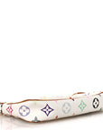 Monogram Multicolor Pochette Accessories White
