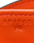 Matte Alligator Constance 18 Rouge Indien
