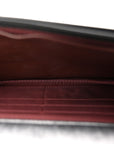 Lambskin Quilted Wallet On Chain WOC Black