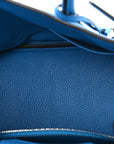 Togo BIRKIN 30 Bleu Zanzibar