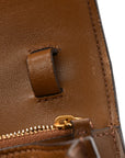 Box Calfskin Medium Classic Box Flap Bag Camel