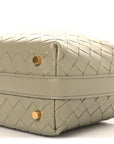Calfskin Nappa Intrecciato Mini Wallace Travertine