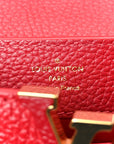 Taurillon Mini Capucines Scarlet