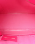 Grained Calfskin Large The Tote Bag Hot Pink