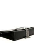 Grain De Poudre Medium Classic Monogram Kate Tassel Satchel Black