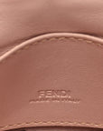 Nappa Matisse FF Embossed Nano Maxi Buckle Baguette Charm Rosa Quarzo