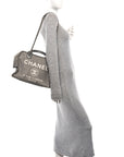 Denim Deauville Bowling Bag Grey