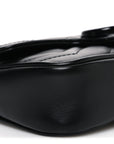 Calfskin Matelasse Monochrome GG Marmont Chain Belt Bag Black