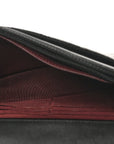 Aged Calfskin Lucky Charms 2.55 Reissue Wallet on Chain WOC Black