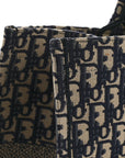 Oblique Large Book Tote Blue Multicolor