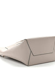 Soft Grained Calfskin Small Sangle Bucket Bag Light Taupe