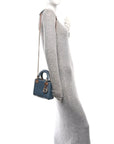 Alligator Crystal Mini Lady D1OR Blue
