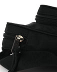 Nylon Logo Explorer Crossbody Messenger Bag Black