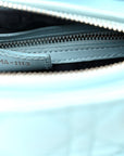 Lambskin Cannage Medium Lady D1OR Light Blue