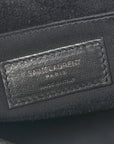 Calfskin Matelasse Monogram Monochrome Lou Camera Bag Black