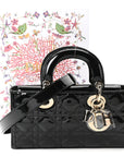 Patent Cannage Small Lady D-Joy Black