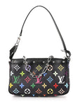 LV X TM Monogram Multicolor Pochette Accessories Black