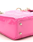 Patent Cannage Mini Lady D1OR Pink