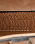 Grained Calfskin Mini Saddle Bag Fard