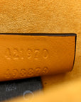 GG Supreme Monogram Mini Dionysus Shoulder Bag Yellow