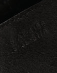 Grained Calfskin Mini Belt Bag Black