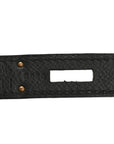 Epsom Birkin 30 Black