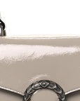 Crinkled Patent Small Dionysus Top Handle Bag Sphinx